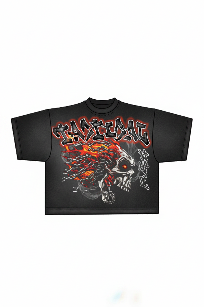 Grey “Skull” Tee