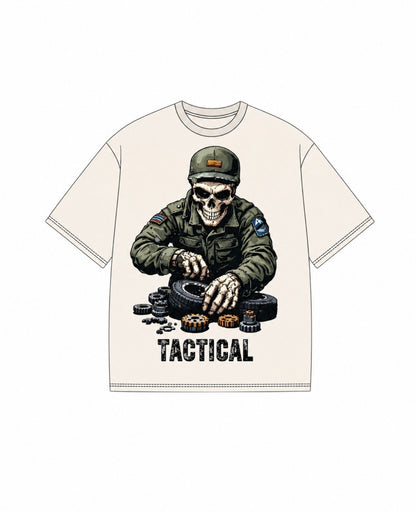 Cream “Built to last” Tee
