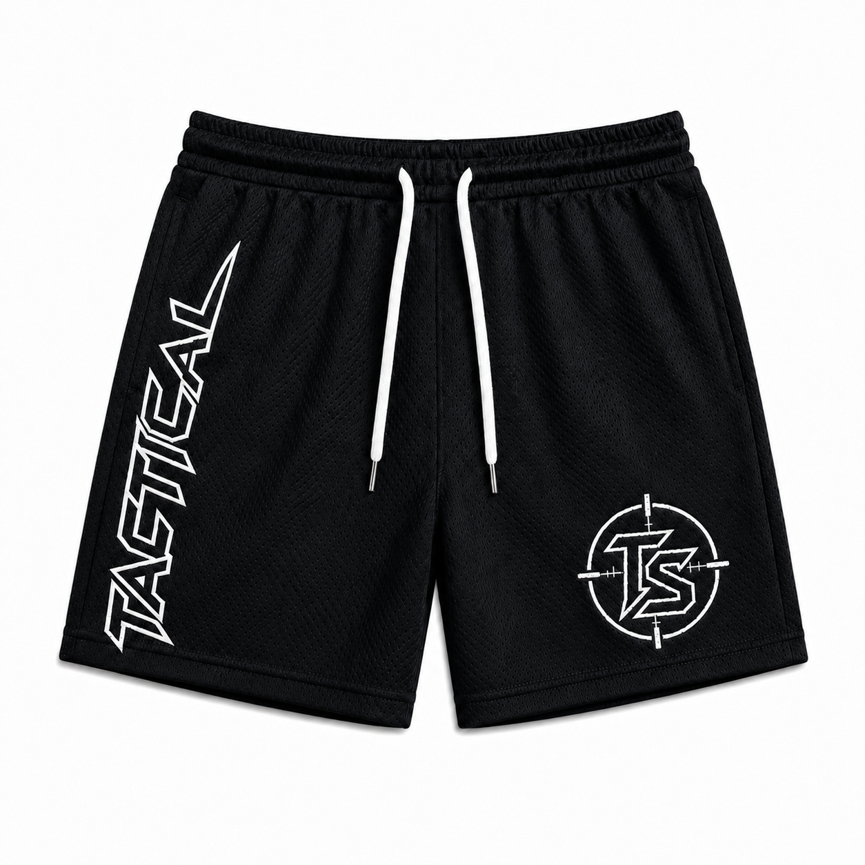 BLACK “TS SCOPE”SHORTS