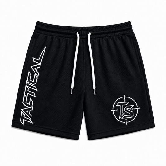 BLACK “TS SCOPE”SHORTS