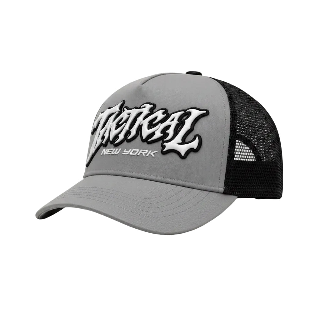 Grey Trucker Hat